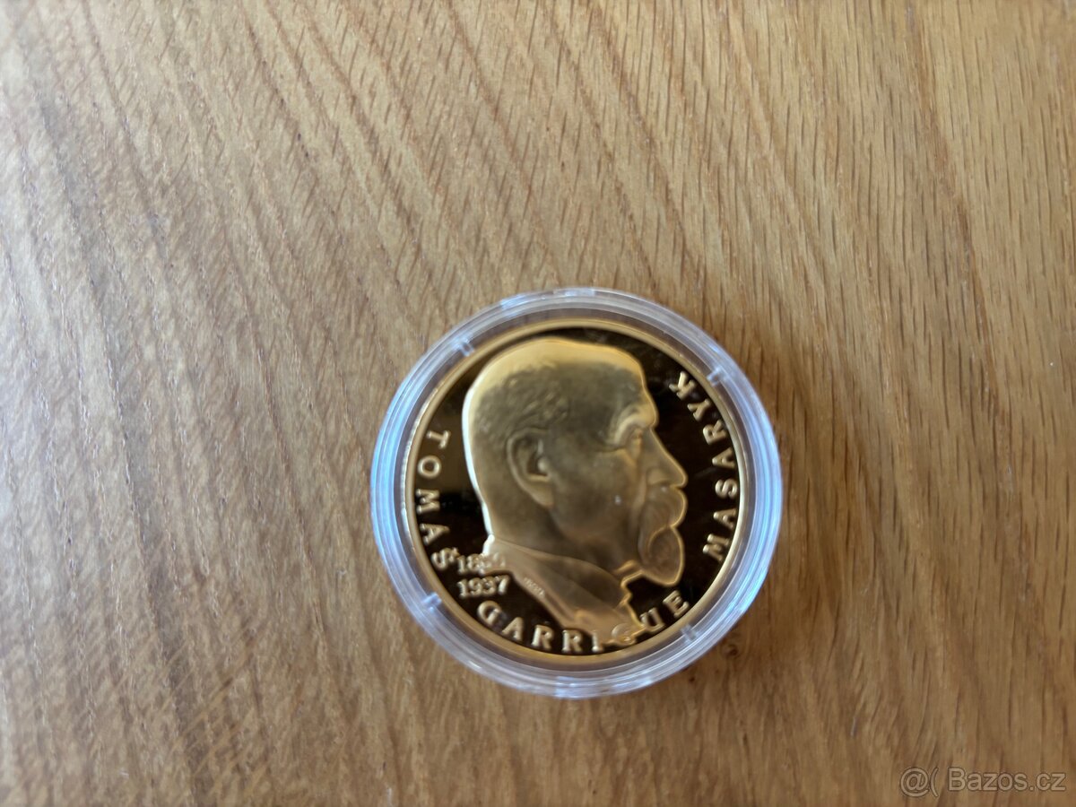 Sběratelská mince Tomáš Garrigue Masaryk