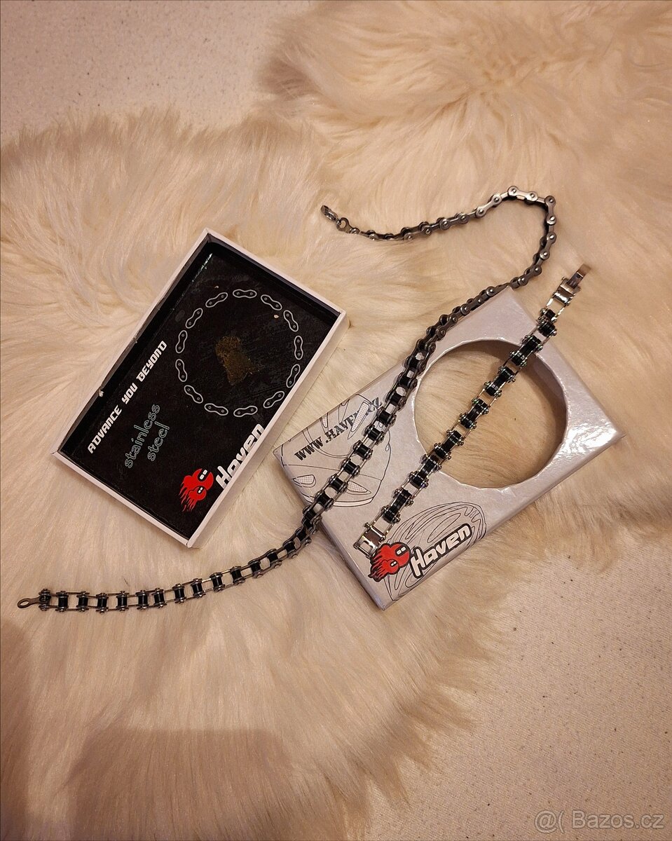 Náhrdelník a náramek "Řetěz"
