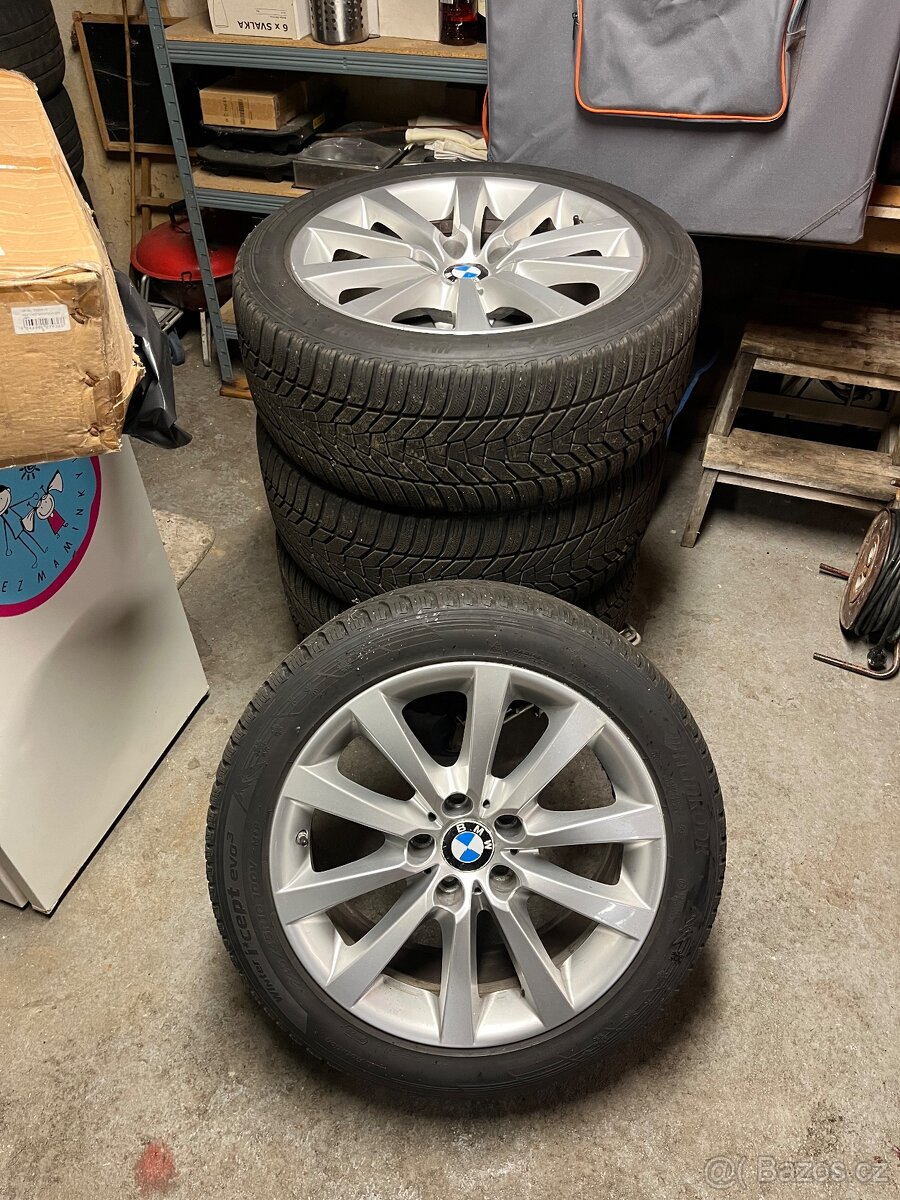 Originál bmw alu na zimních pneu