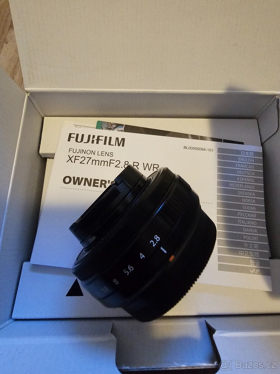 Fujifilm XF27mm f2,8 R WR