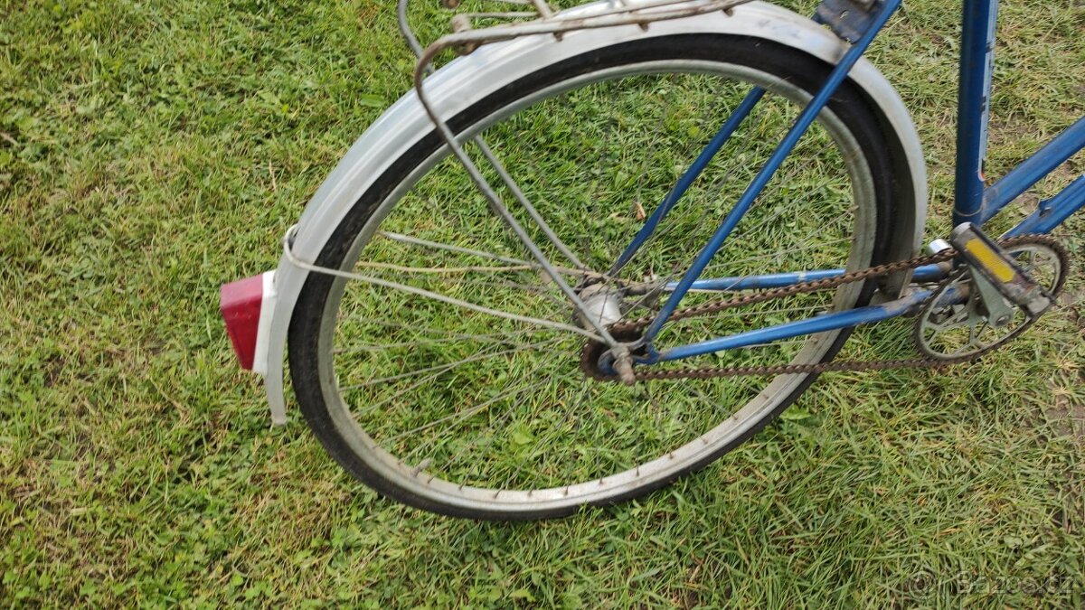 Kolo dámské Eska s komunistickým sedlem pro dítě