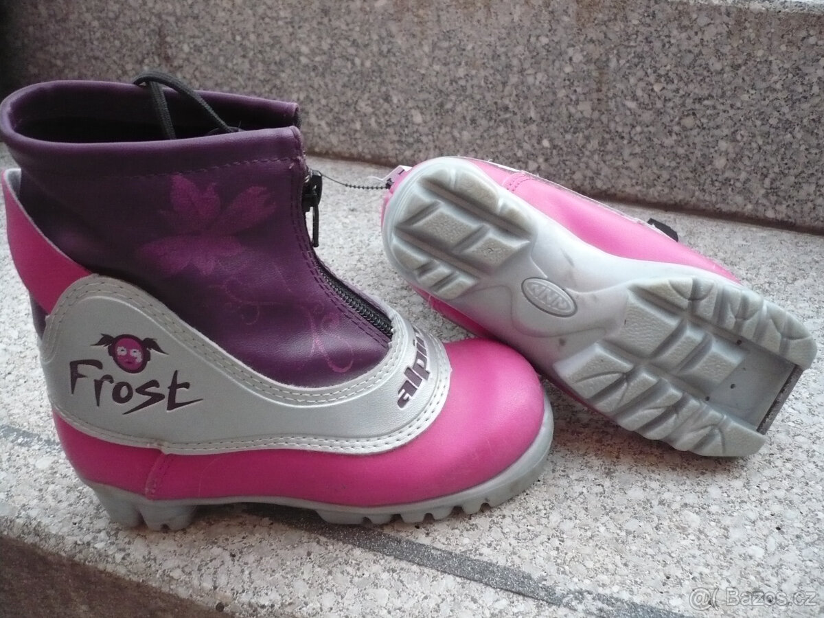 Dětské boty na běžky Alpina Frost velikost 28