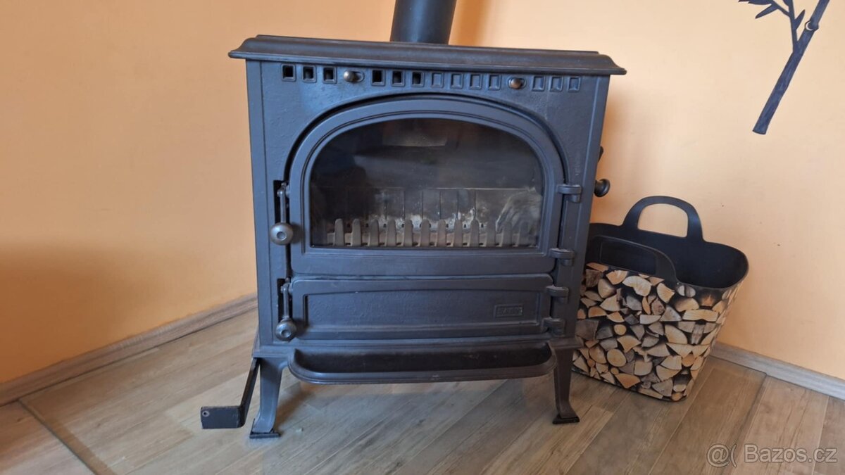 Litinová krbová kamna SAYE 92 s prislusenstvim