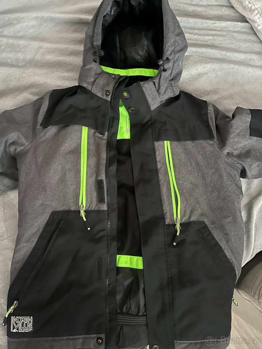 Zimní bundy Decathlon 151-160 a C&A vel.146-152