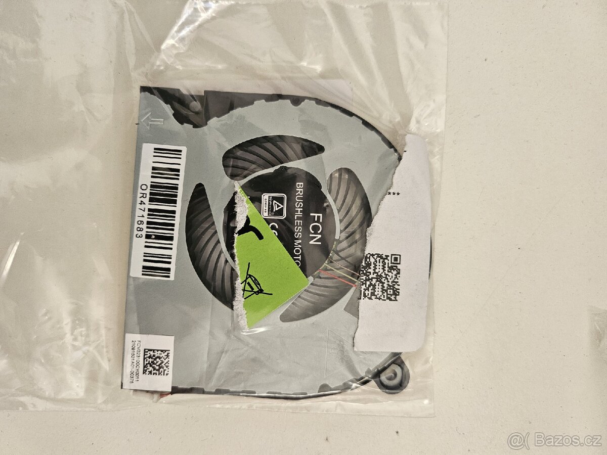 Acer Swift 3 SF314-41 ventilátor SN: OR471683