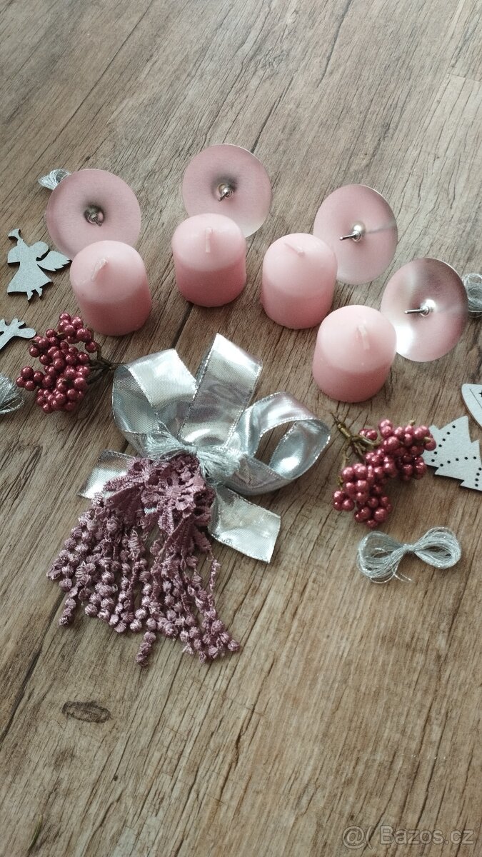 Sada na dotvoření adventního věnce