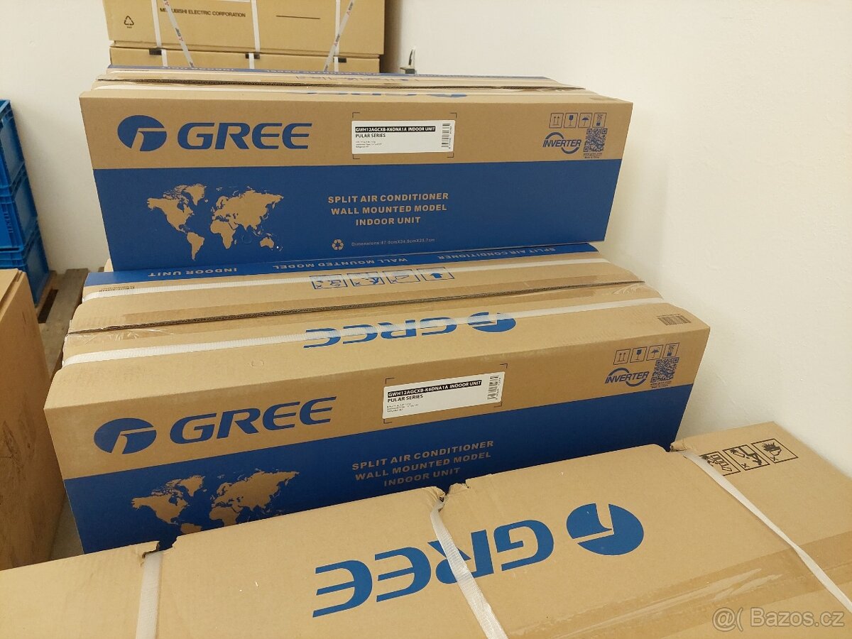Prodám klimatizaci GREE Pular 11 kW, 4+1