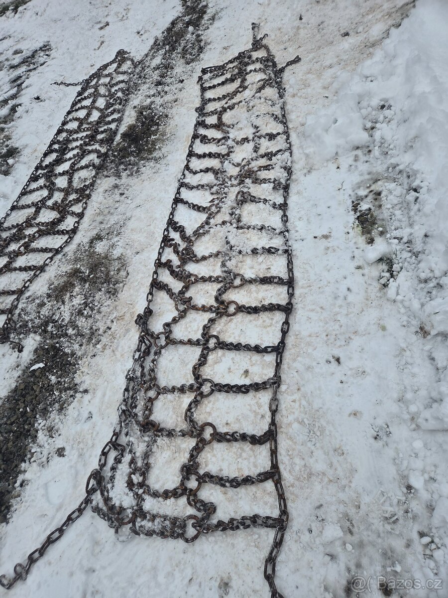 Prodam zánovní řetezi komunal na kola 16,9/30