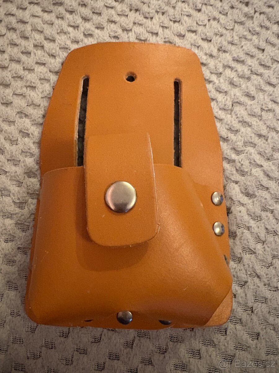 Prodám kožené pouzdro holster na pásek u kalhot na kladivo