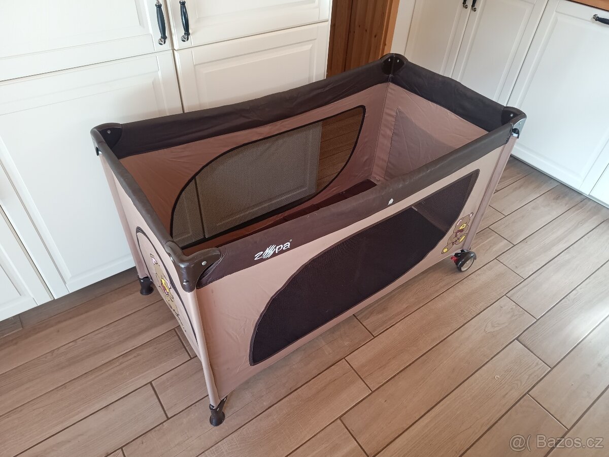 Cestovní postýlka Zopa 120x60cm