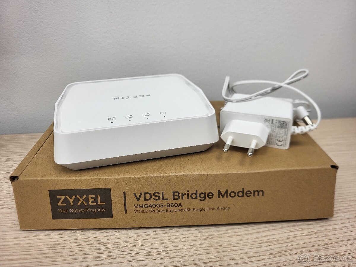 Zyxel VMG4005-B60A (CETIN) – VDSL/ADSL modem