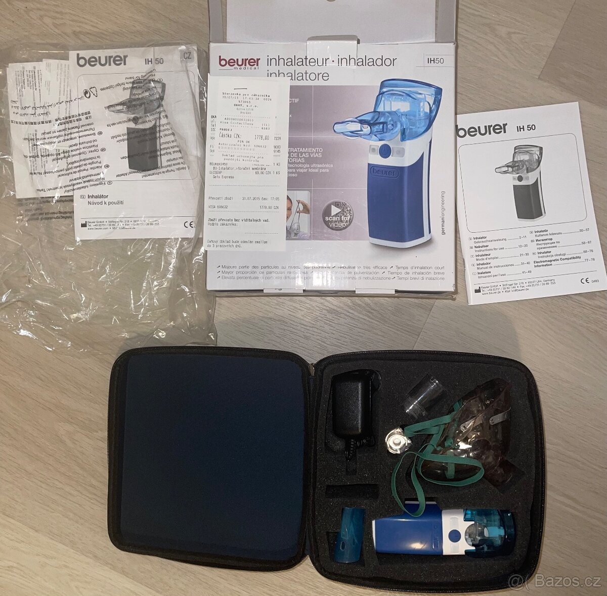 Inhalátor Beurer IH 50