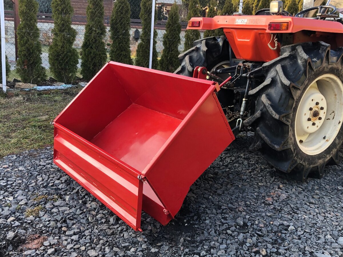 Transportní box za malotraktor - výklopný