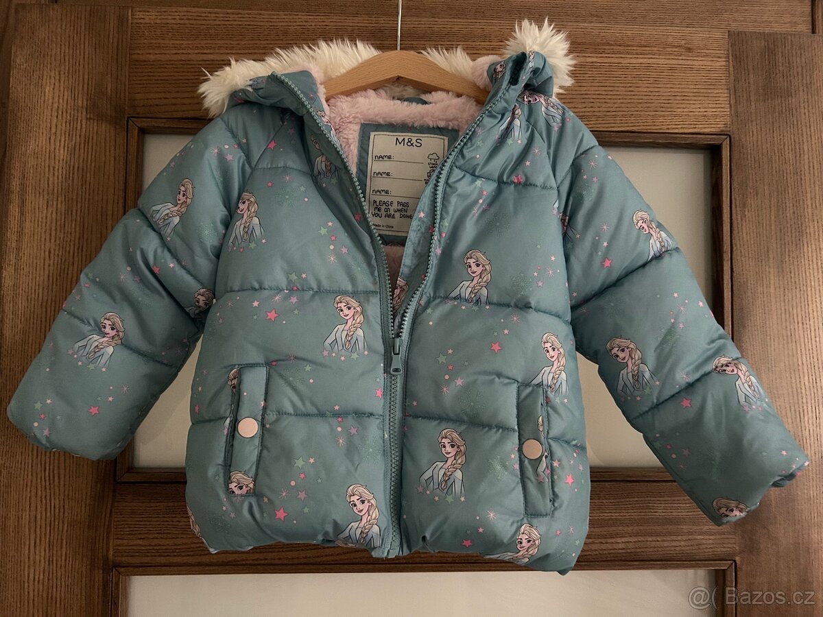 Dívčí zimní bunda zn.M&S