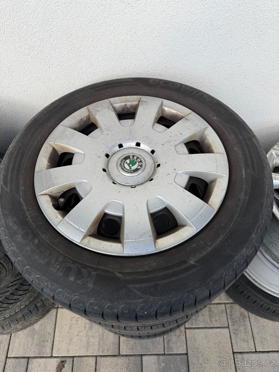 Sadu disku na Yeti s pneu 215/60/16