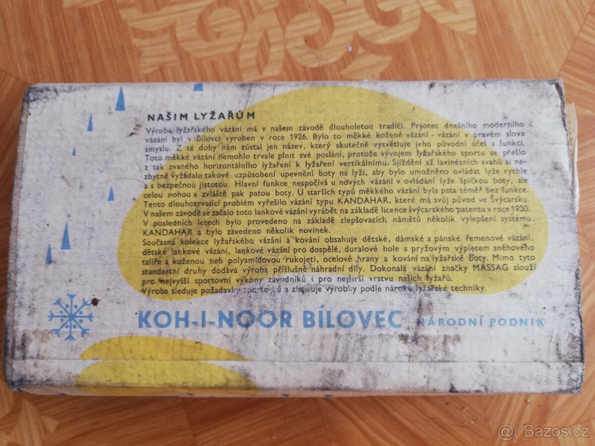 Lankové vázání na lyže