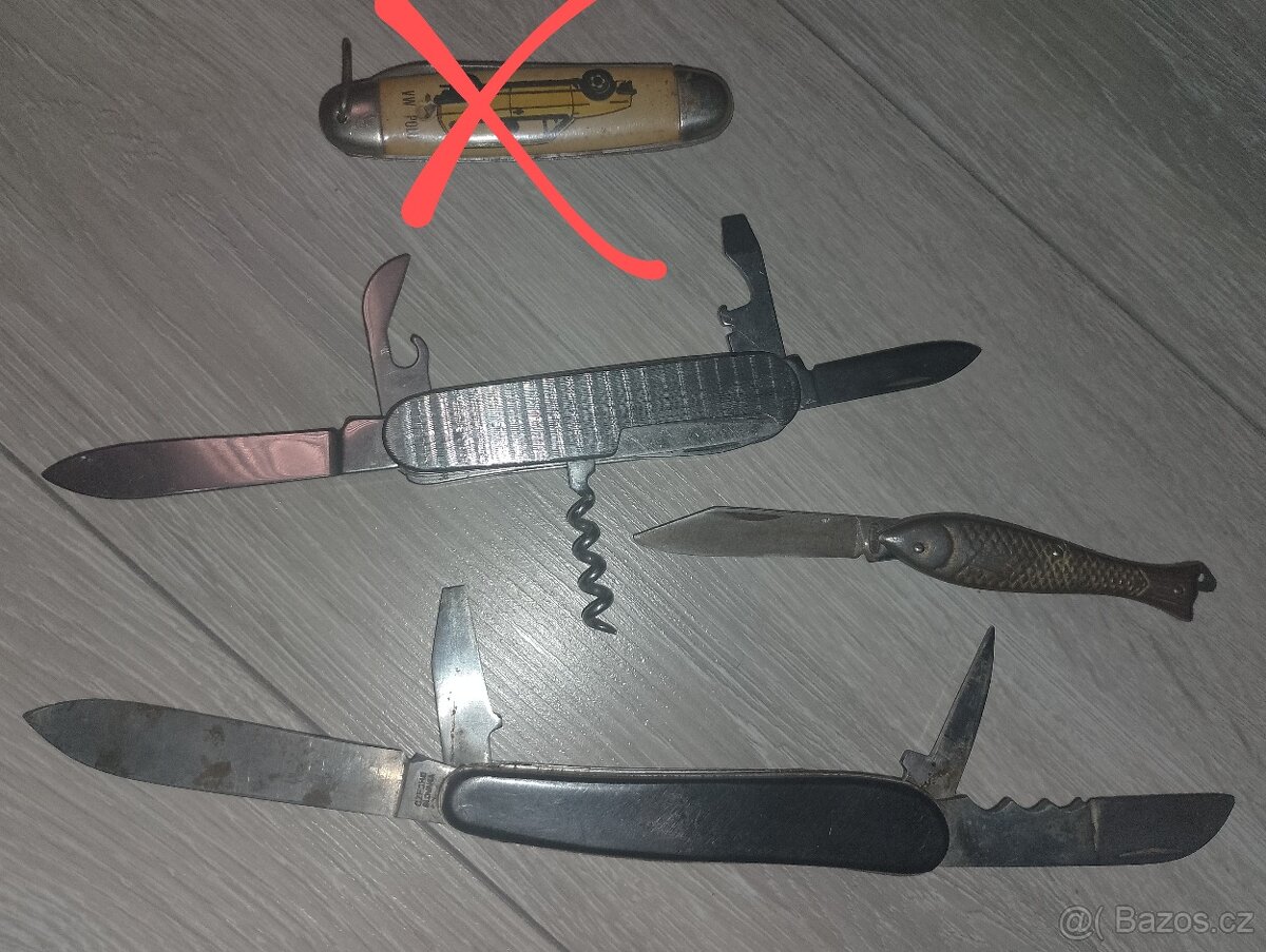 Prodám nože Mikov