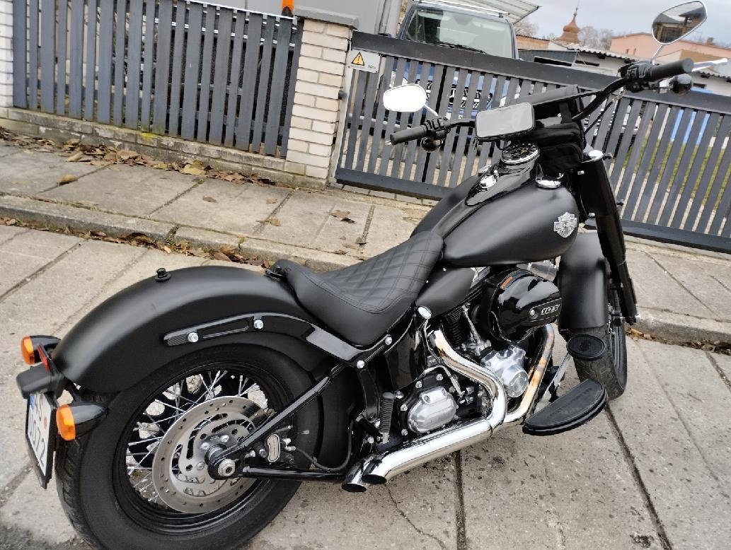 harley davidson softail slim 103.black line.rv 2017.
