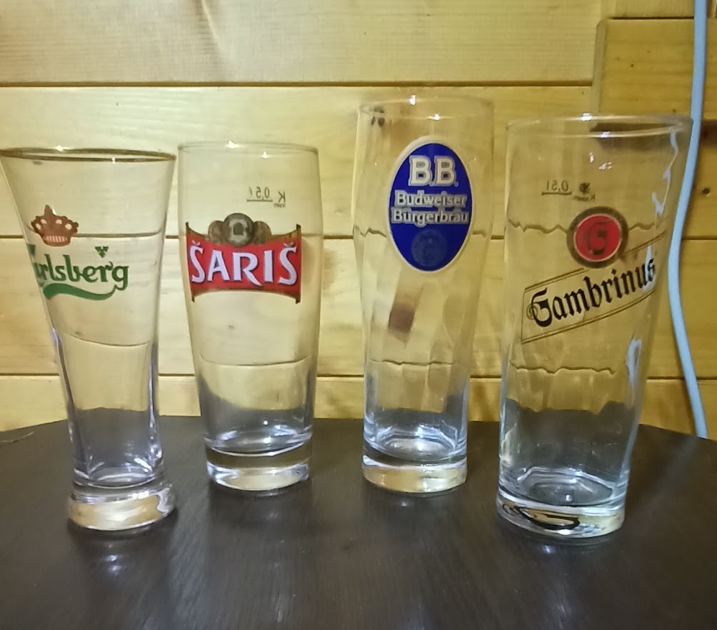 Pivní sklenice 19ks