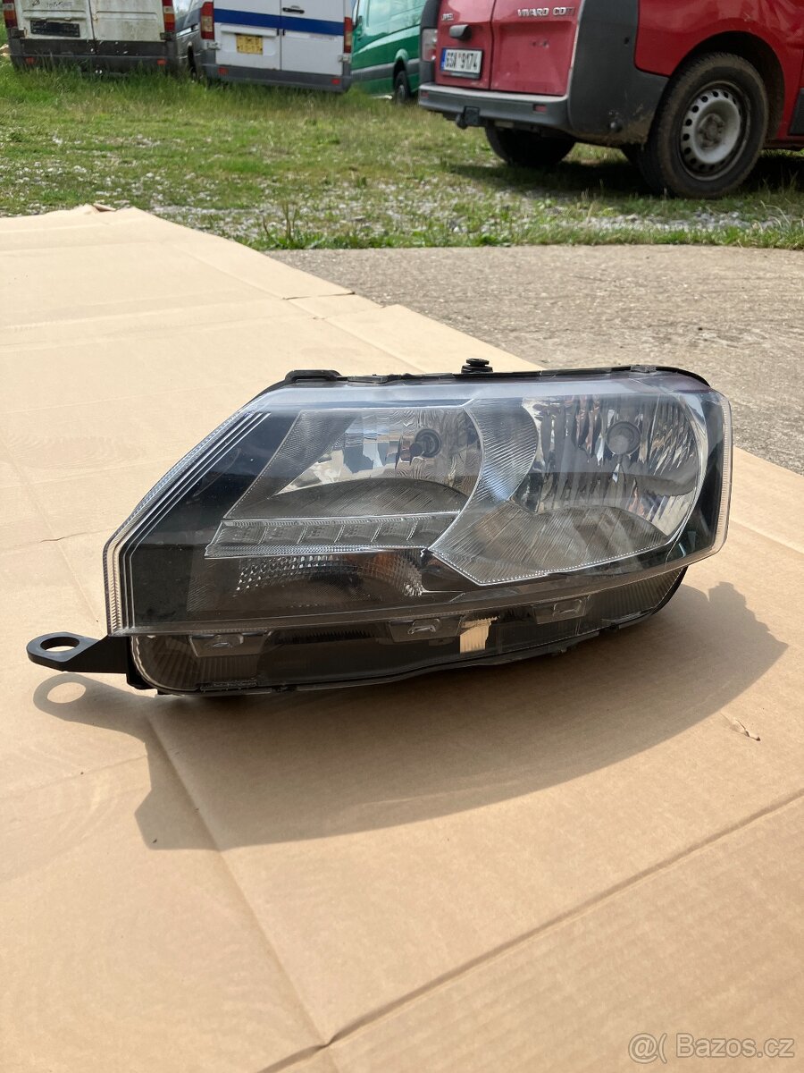 levy leve predni svetlo skoda rapid lift led