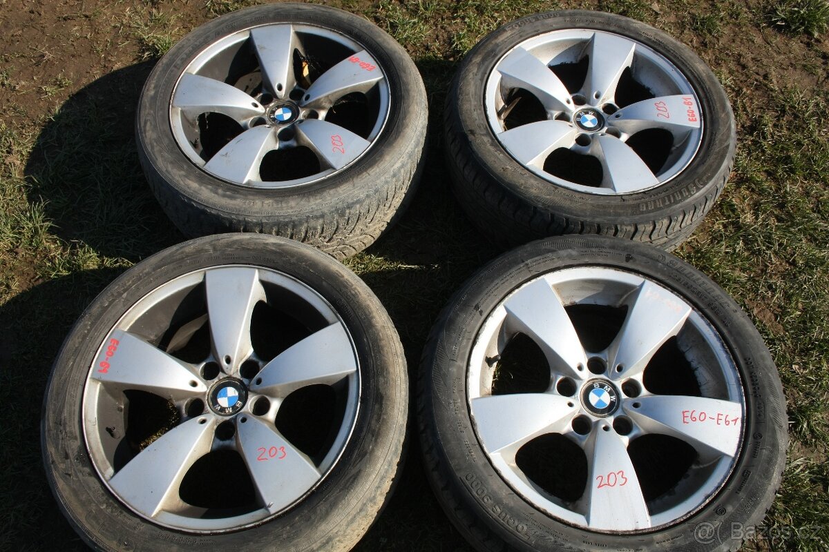 ALU kola R17 5×120 BMW (203) E60 E61