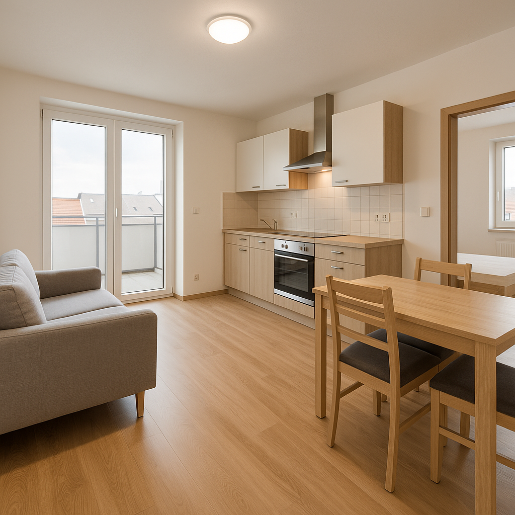 Prodej moderního bytu 3+kk, 78 m² – Praha 8 – Libeň