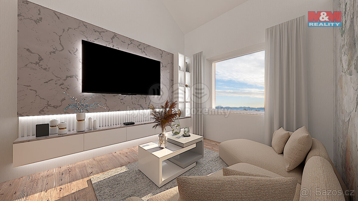 Prodej apartmánu s galerií 2+kk, 39 m², Svratouch