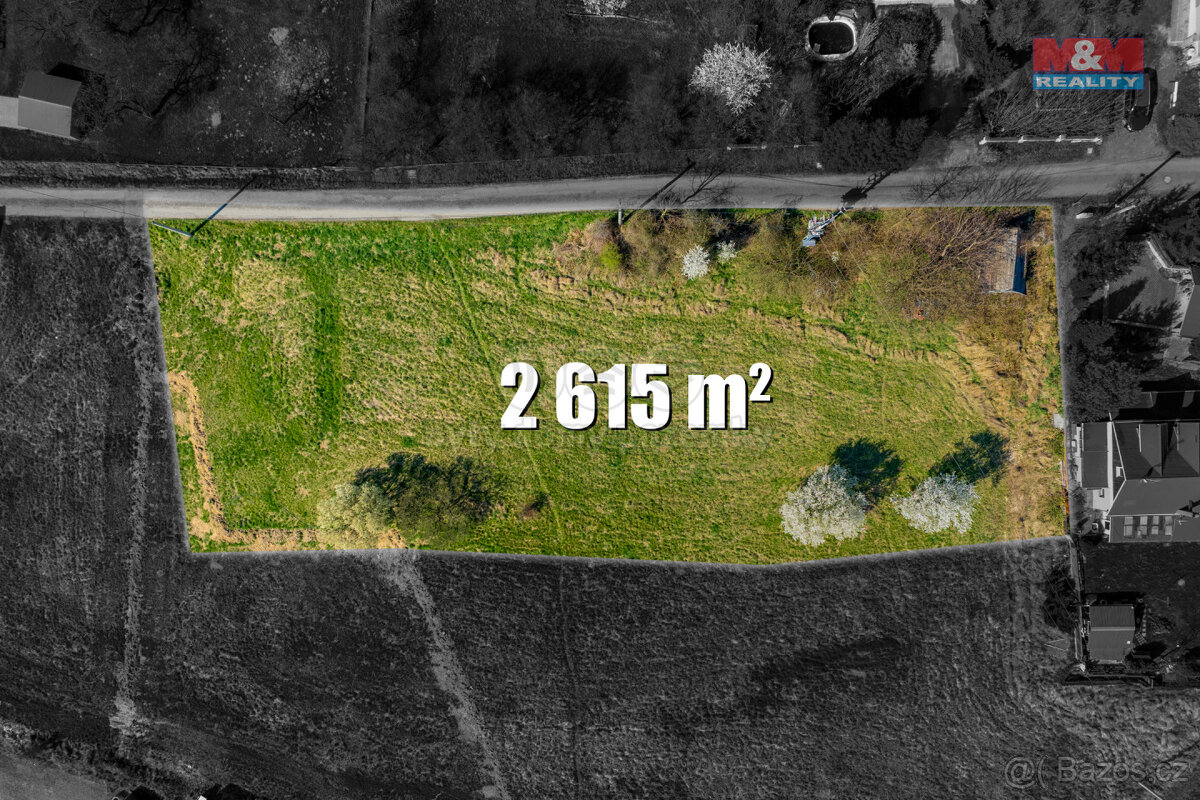 Prodej pozemku k bydlení, 2615 m², Valašské Meziříčí