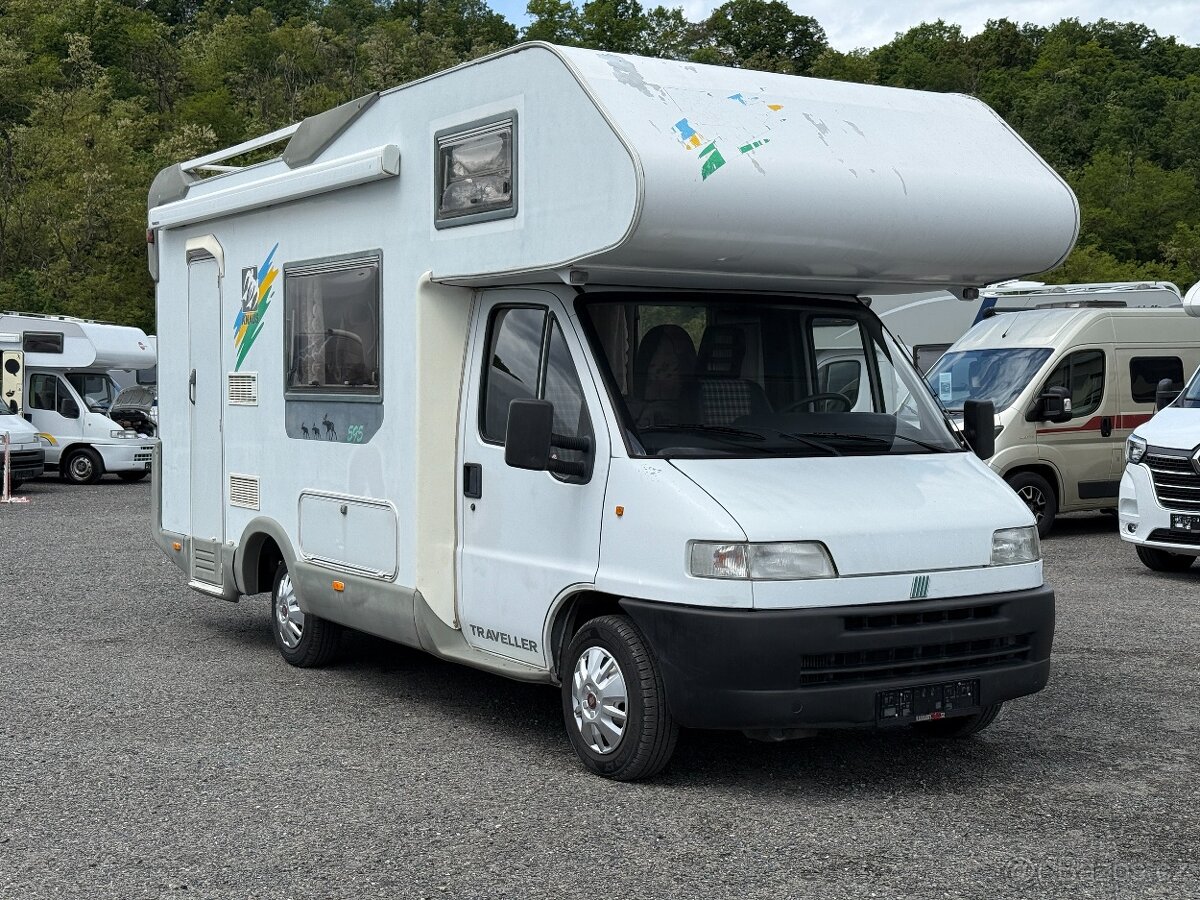 Alkovna Knaus Fiat Ducato, Truma, markýza