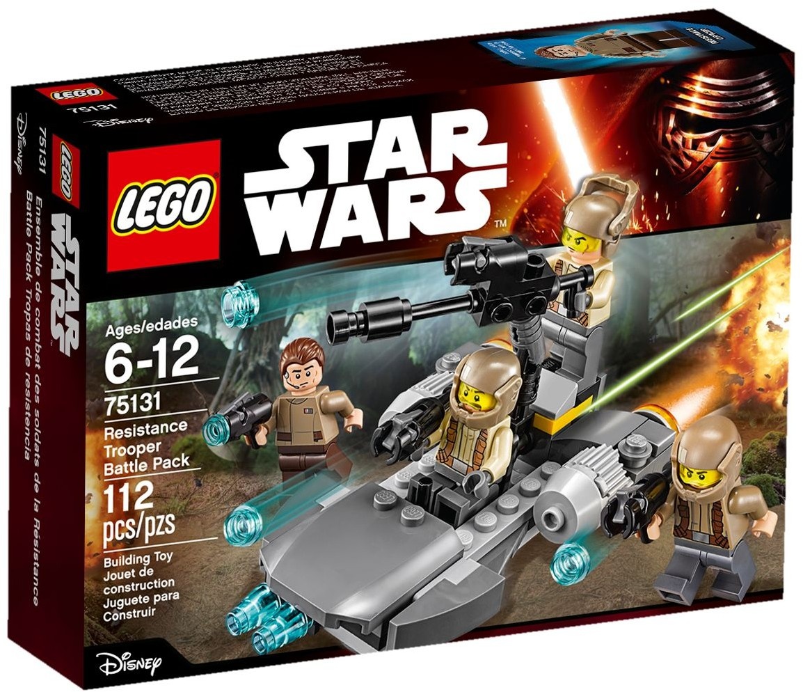 LEGO Star Wars 75131 Bitevní balíček Odporu