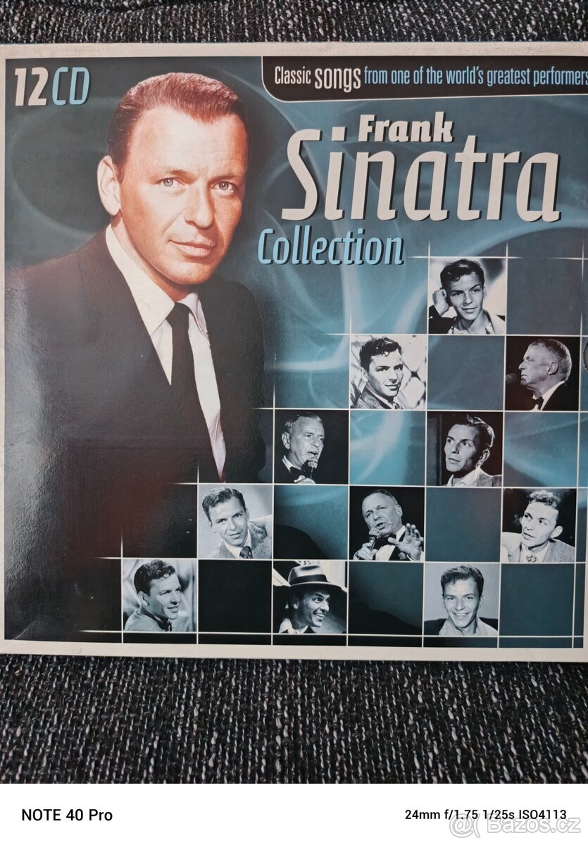 12 CD+DVD Frank Sinatra
