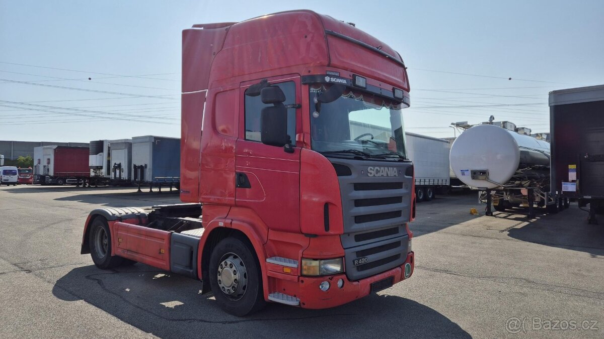 Prodám SCANIA R420 LA4X2 MNA TOP LINE EURO 3