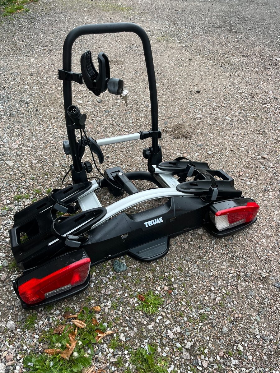 THULE VELOCOMPACT 924-NOSIČ,DRŽÁK 2 KOL,NASTAVITELNÝ,SKLOPNÝ