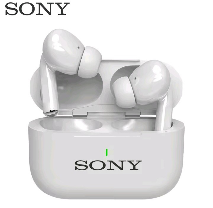 Bezdrátová sluchátka SONY® 5.3 s mikrofonem, bílá - NOVÉ
