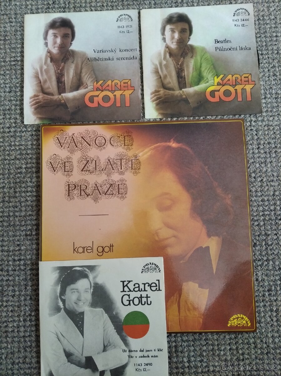 LP Karel Gott 4x
