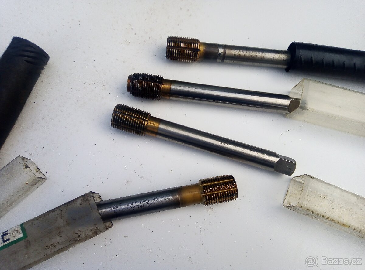 Závitníky tvářecí G1/2" HSSE TiN