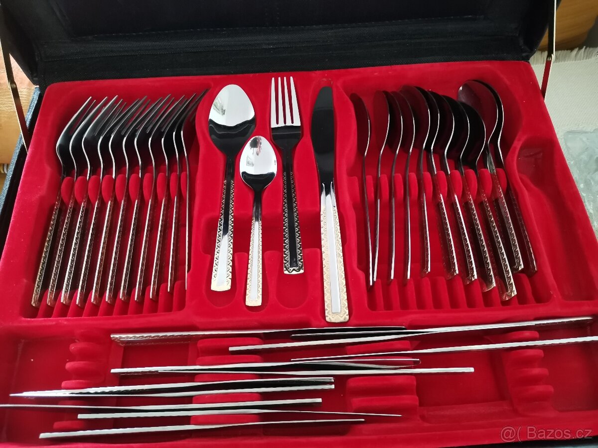 Sada nerez příborů pro 12 osob