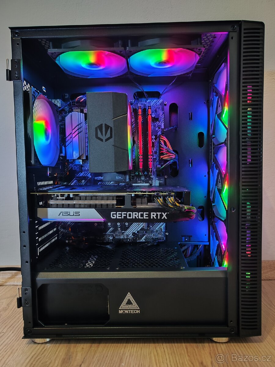 Herní PC: RTX 3070, i5 10400K, 1Tb M.2 ssd, ZÁRUKA