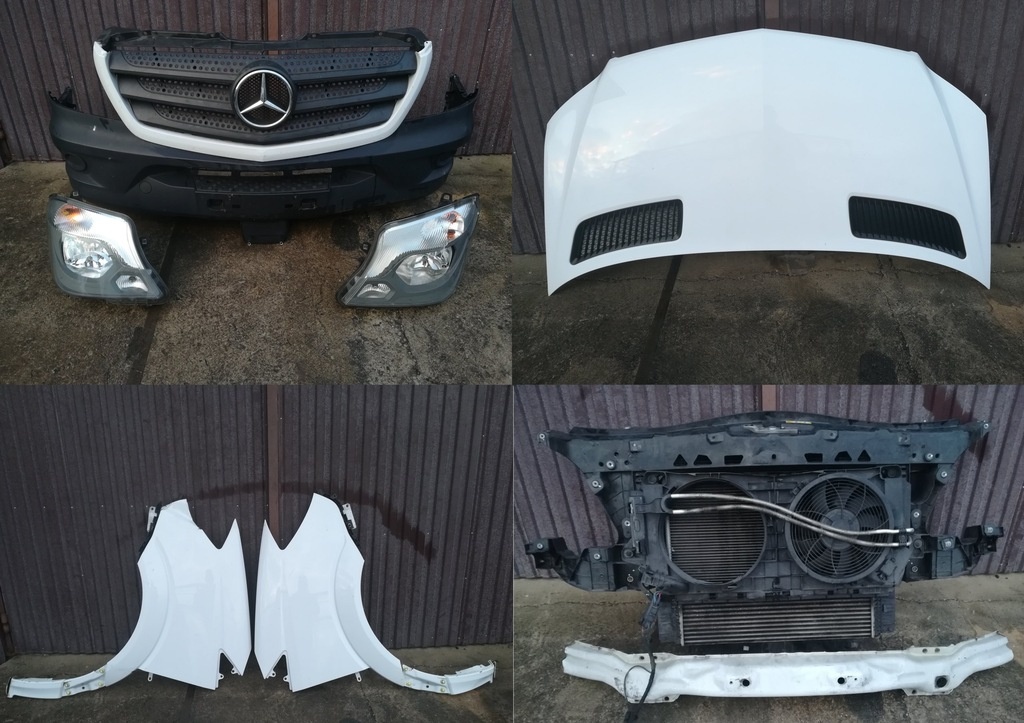 Mercedes Sprinter w906 facelift kapota blatník