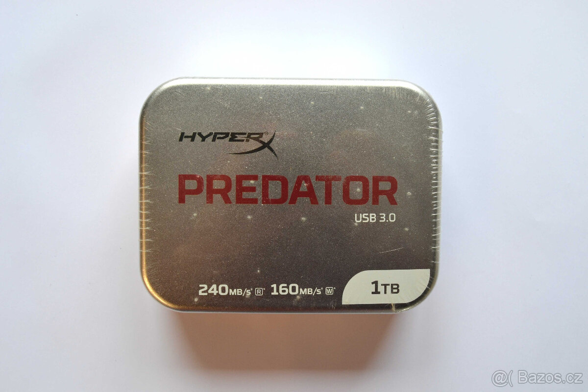 Kingston HyperX Predator 3.0 1TB flashdisk; PC: 13 000 Kč