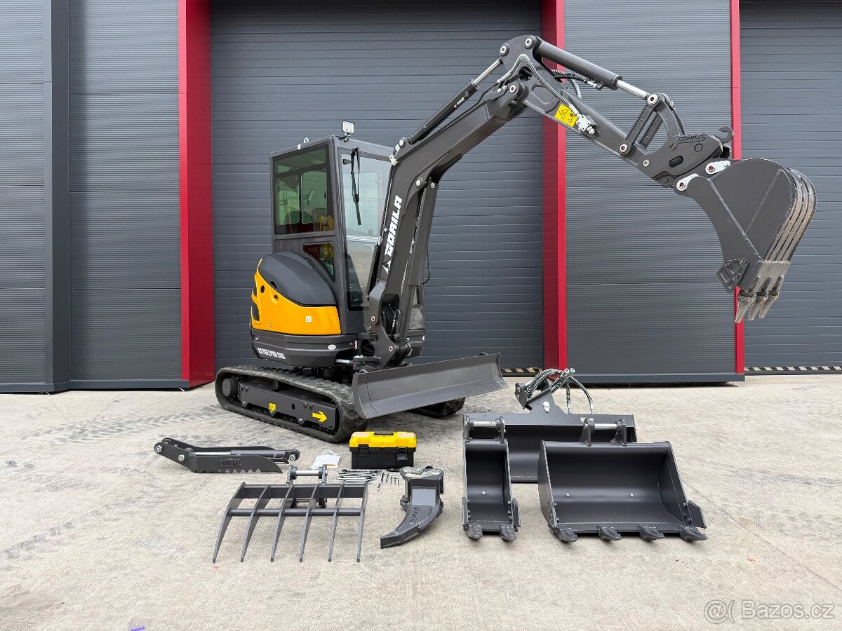 Minibagr 2,6t G27SE KUBOTA D1105 – akce příslušenství 80.000