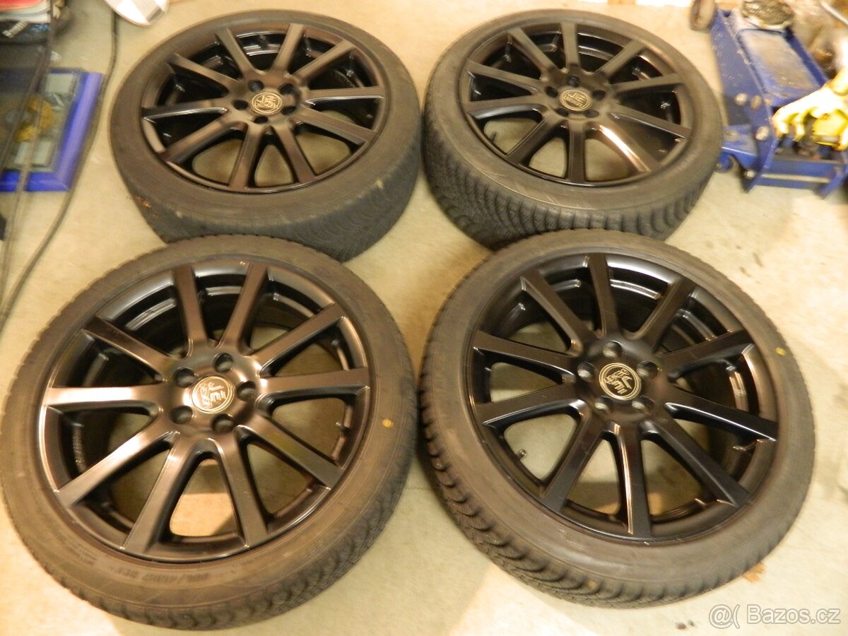 alu kola 5x100+celoroční pneu r17