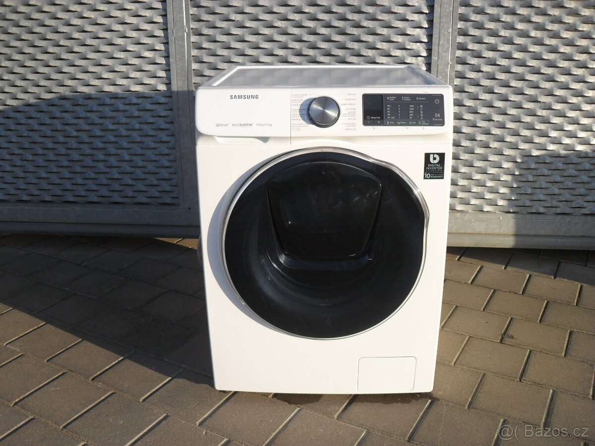 PRAČKA SE SUŠIČKOU SAMSUNG 9+5KG,APKA,DVÍŘKA ADDWASH, tř.A