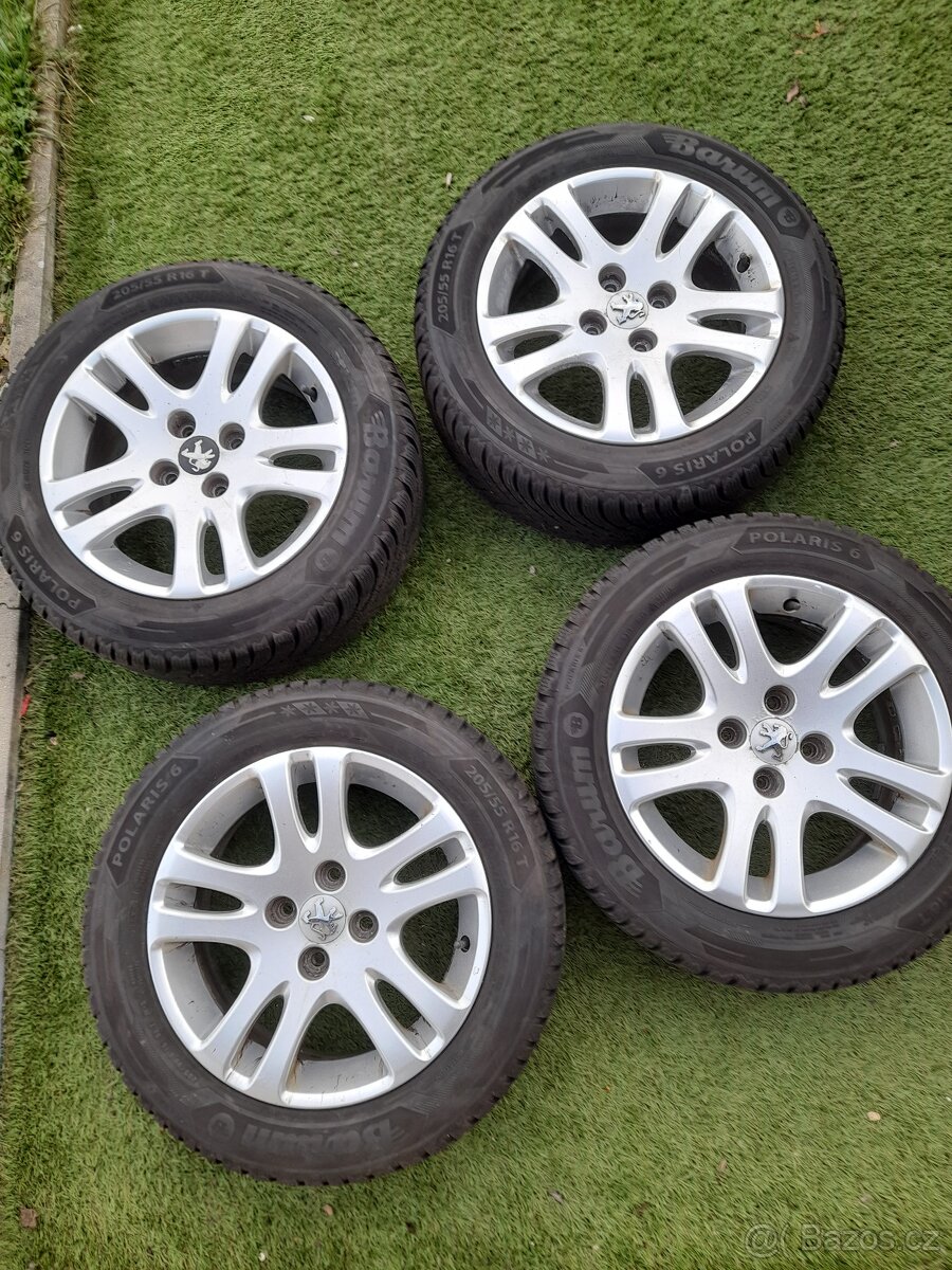 205/55 r16 alu kola Peugeot Citroen zimní