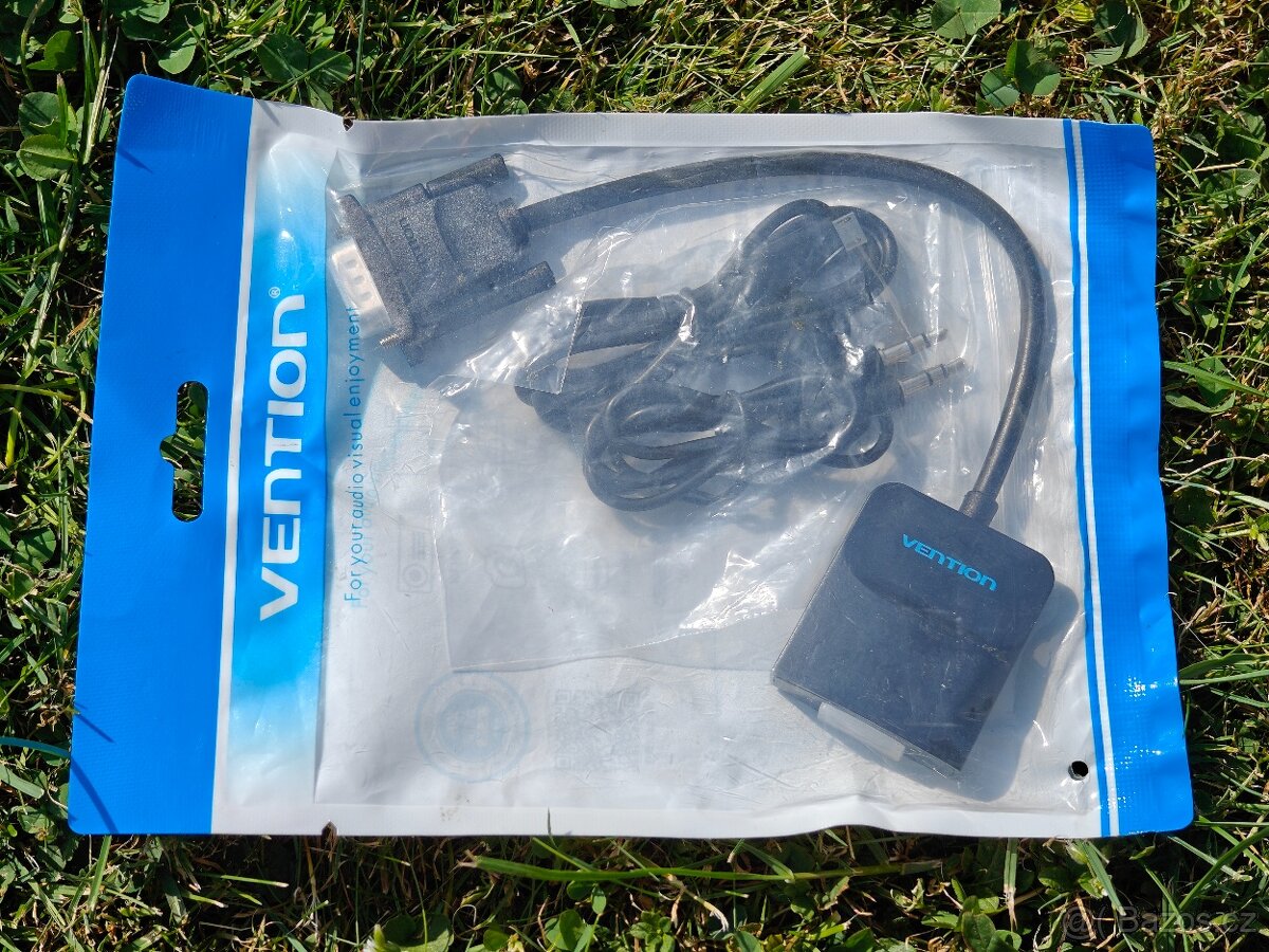 Redukce VGA na HDMI Vention, se zvukem - nová