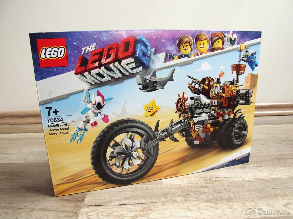 LEGO Movie 70834 - Ocelákova motorová tříkolka