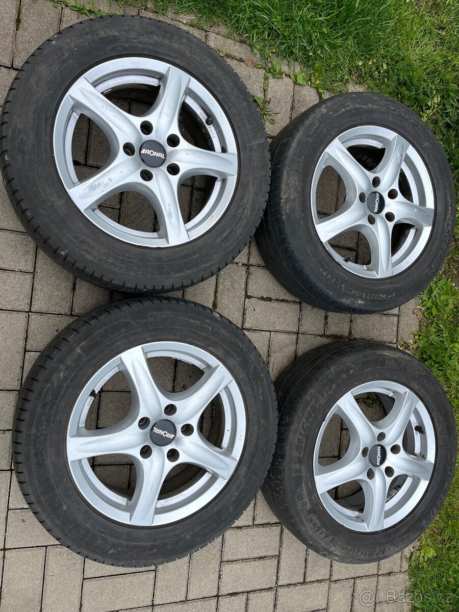 4x litá kola RONAL 5x114 R16