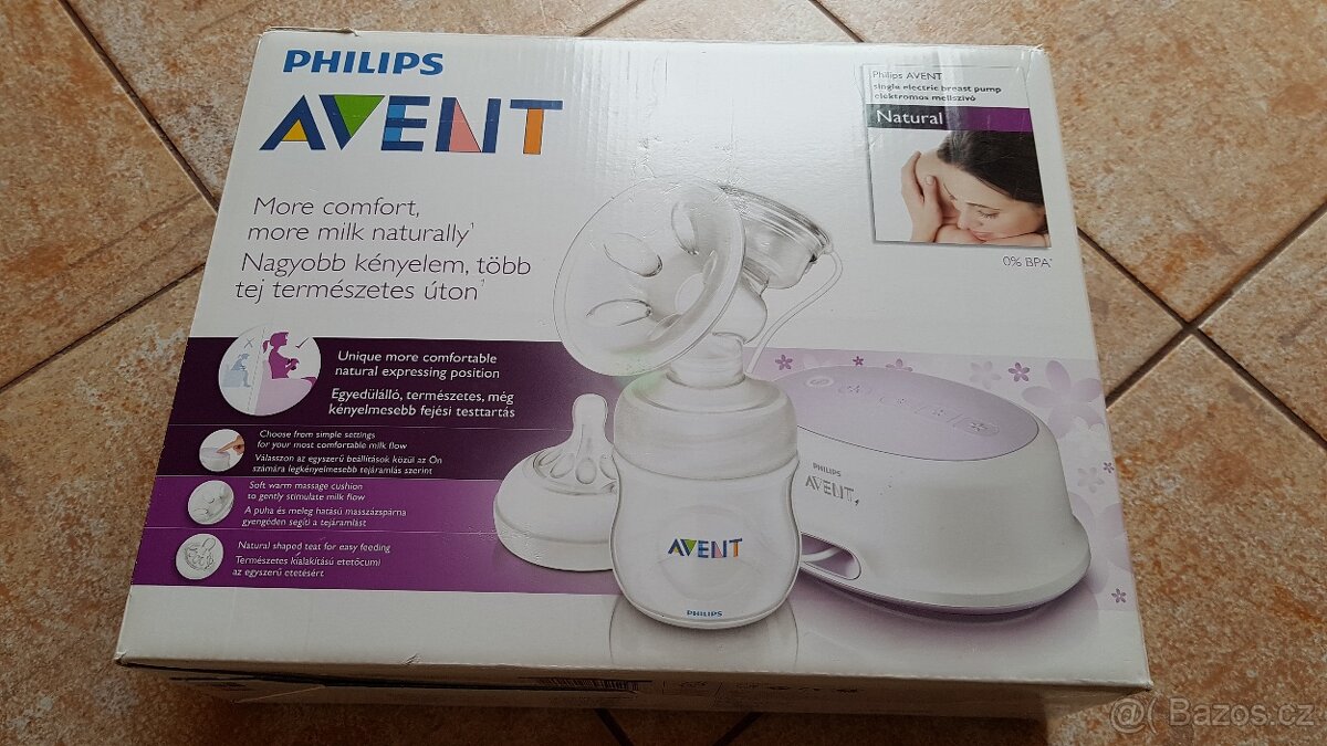 Odsávačka mateřského mléka AVENT
