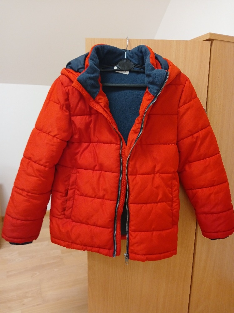 Dětská zimní bunda vel. 140