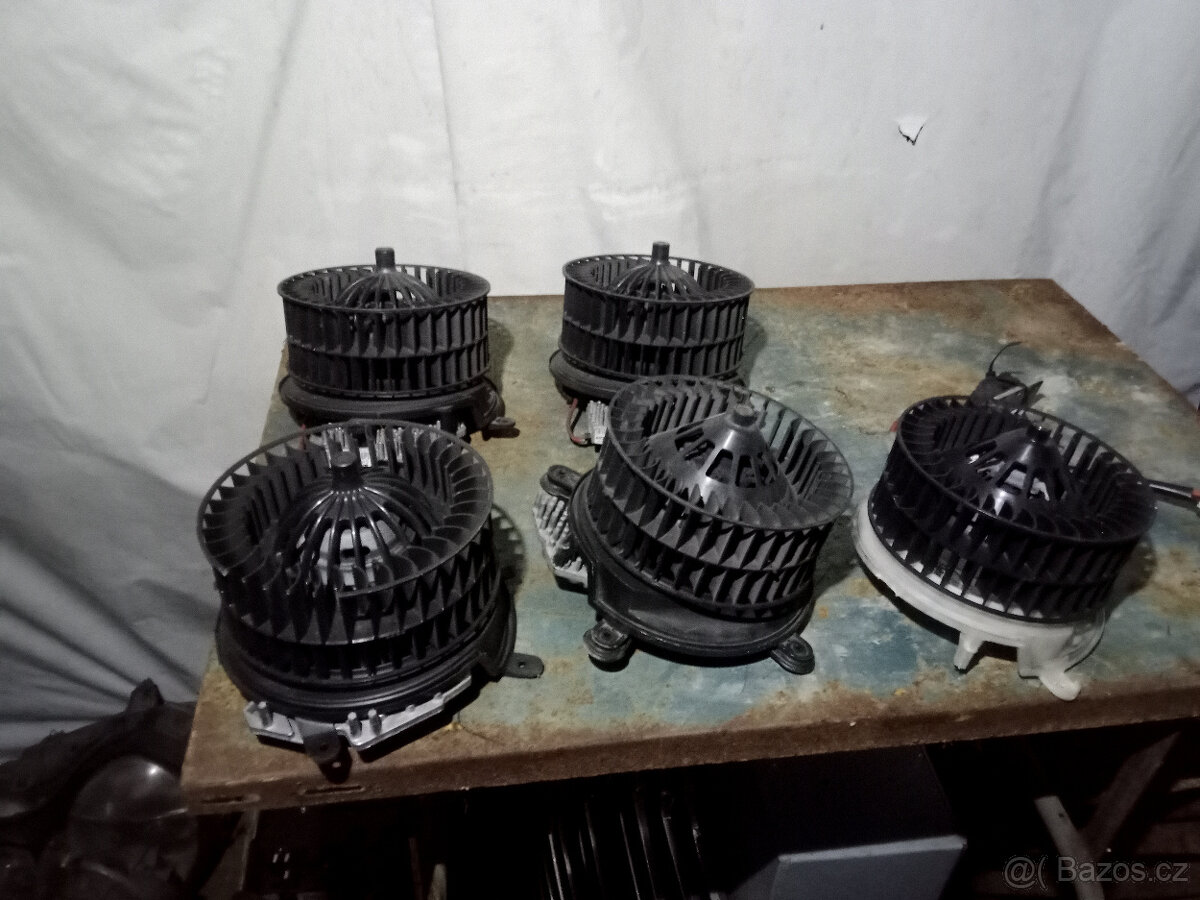 Ventlátor topení Mercedes Benz w210